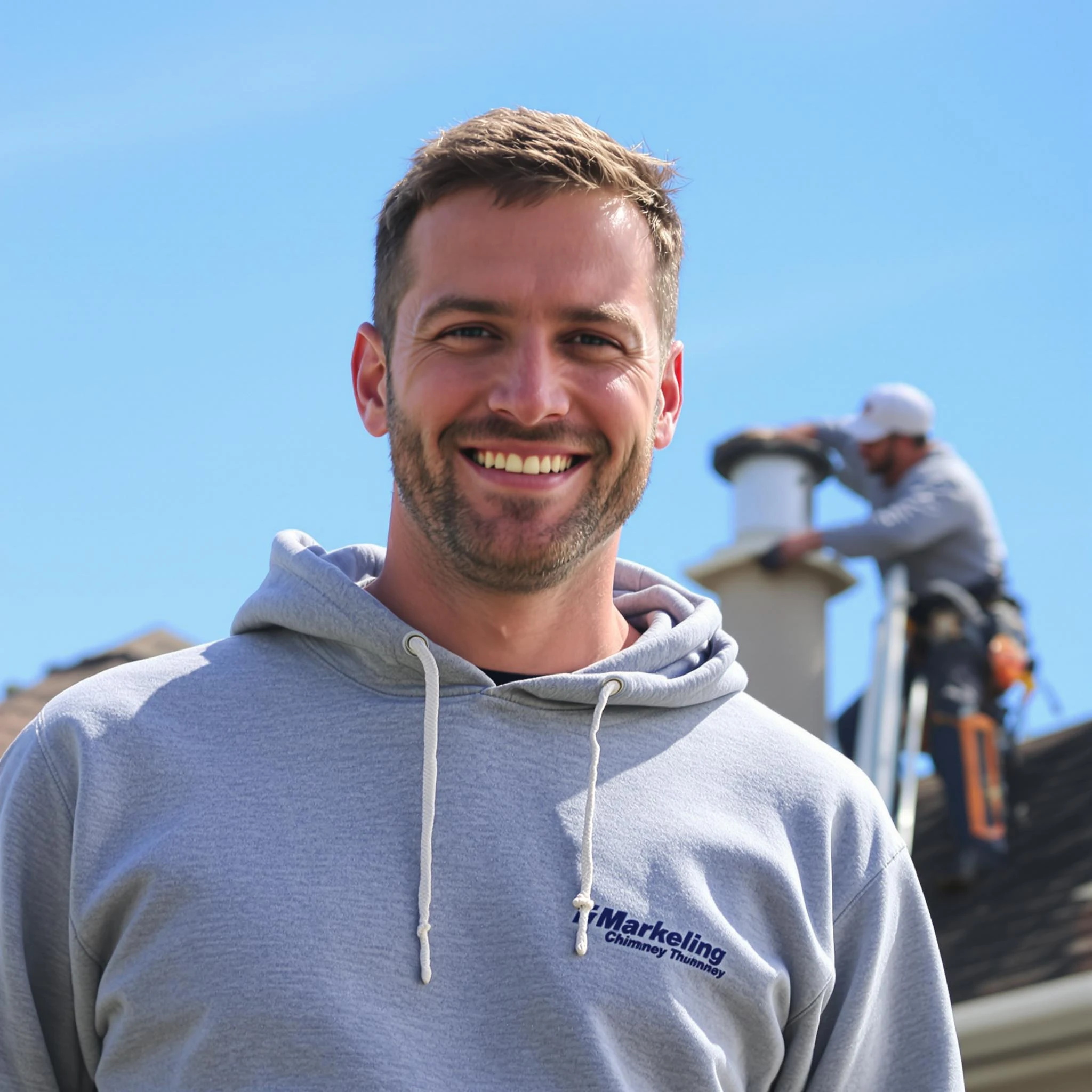 The Marshfield Chimney Sweep team.