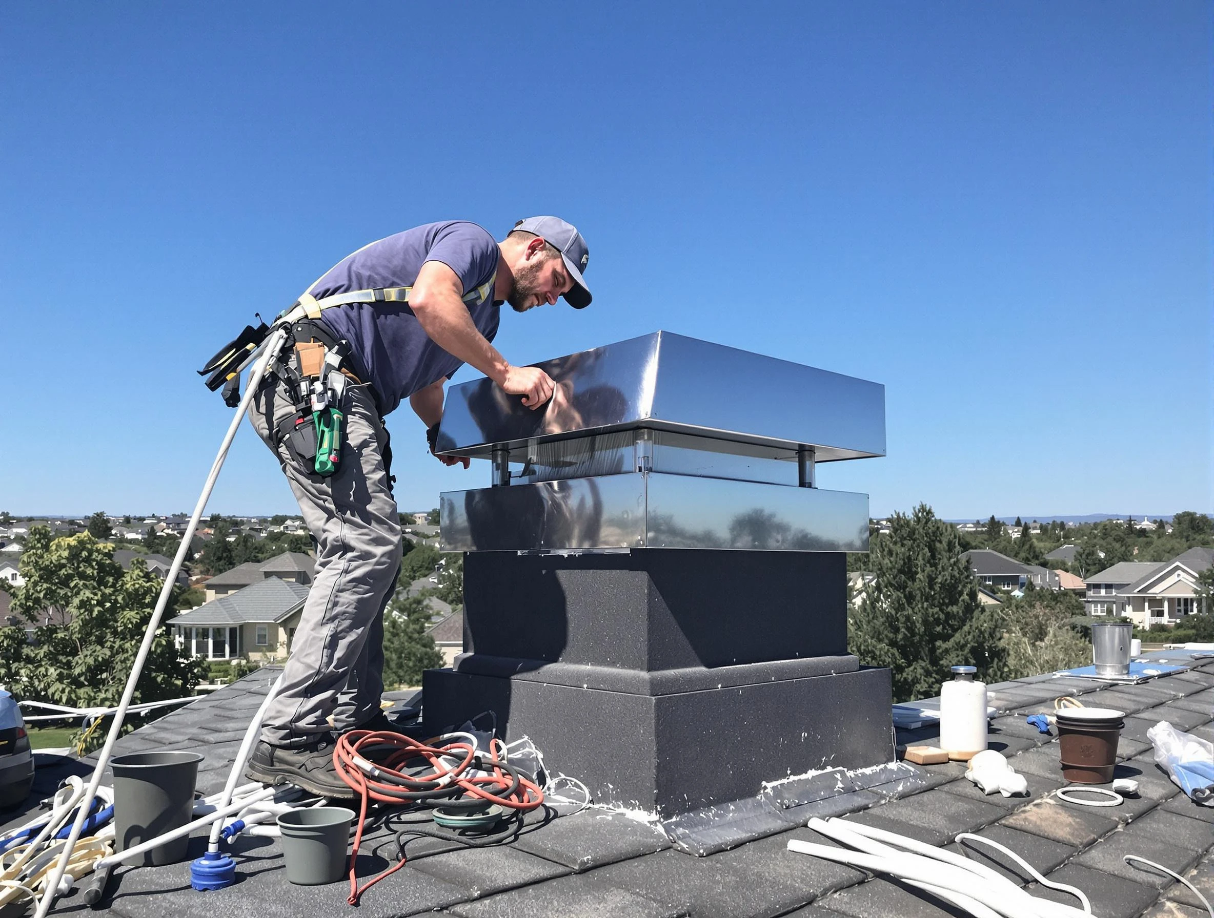 Chimney Cap Services in Marshfield