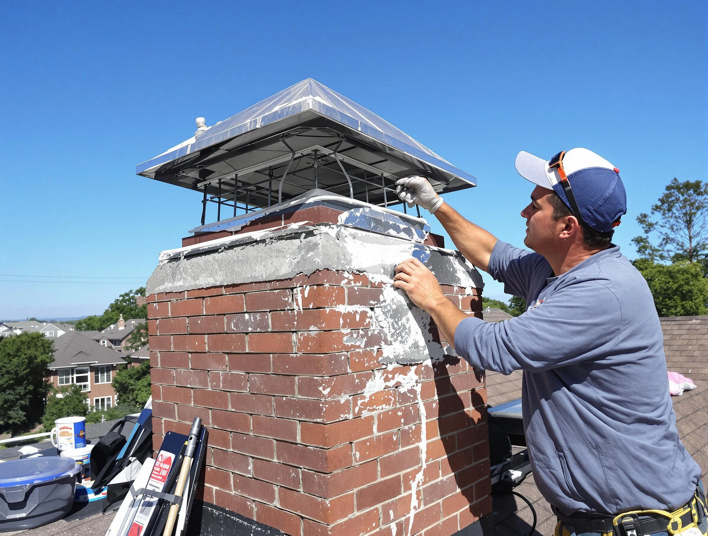 Chimney Crown Services in Marshfield
