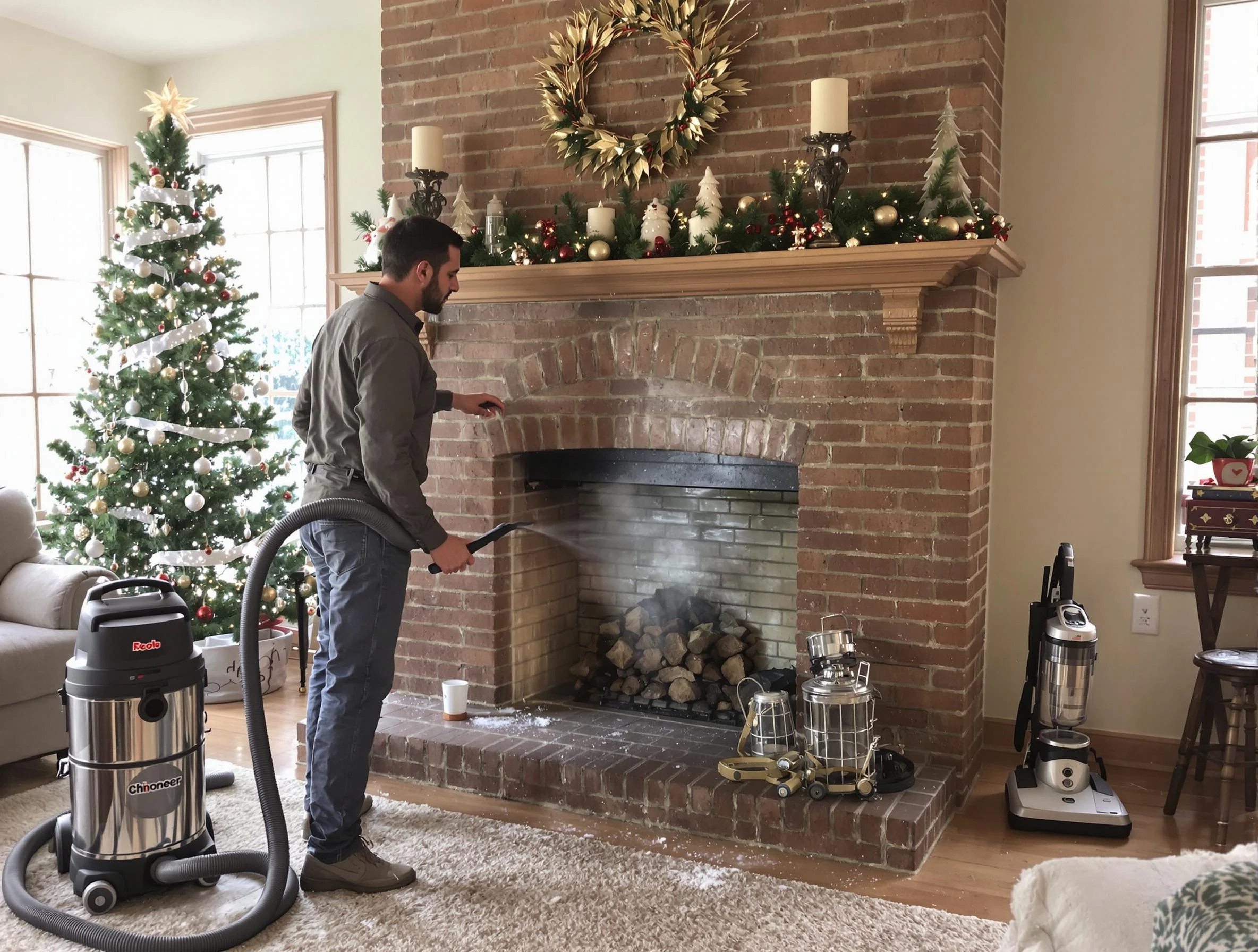 Fireplace Cleaning in Marshfield