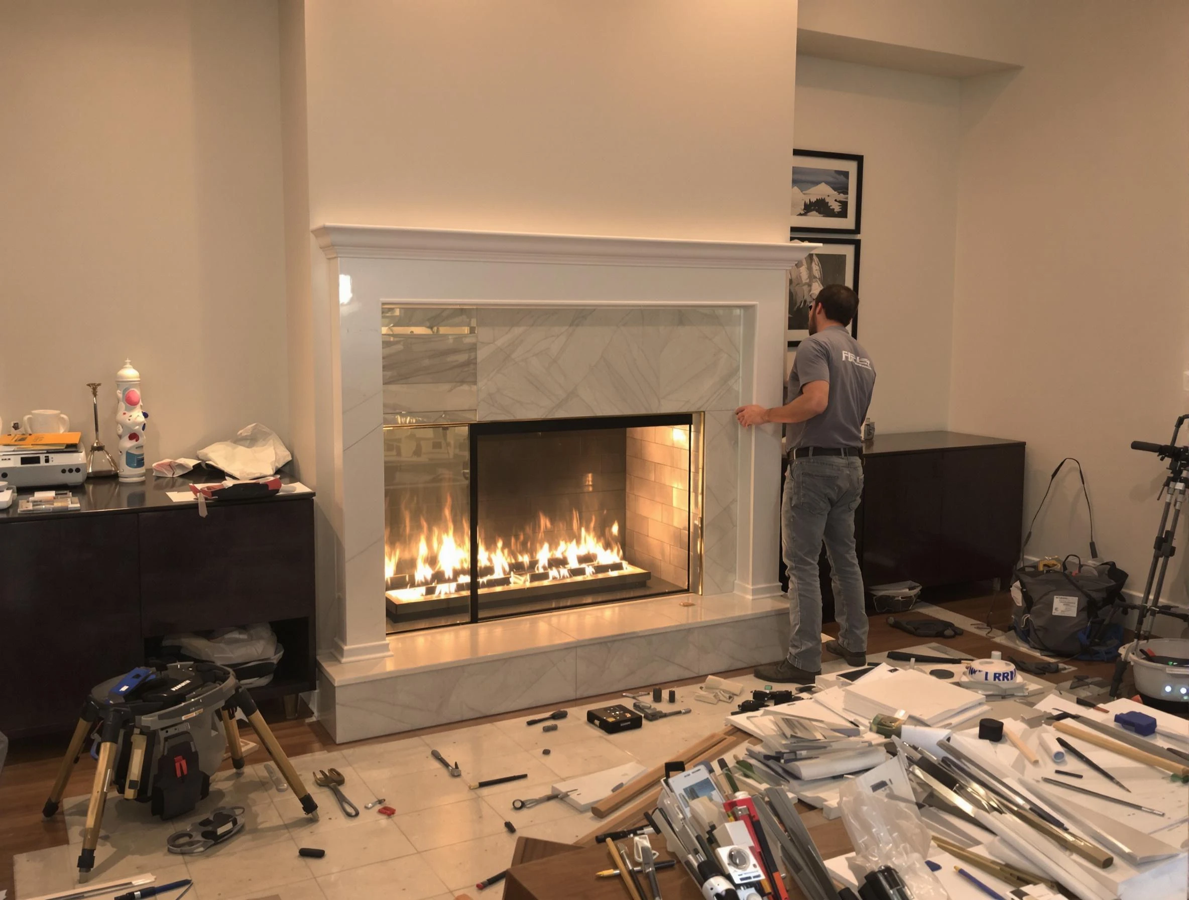 Fireplace Installation in Marshfield