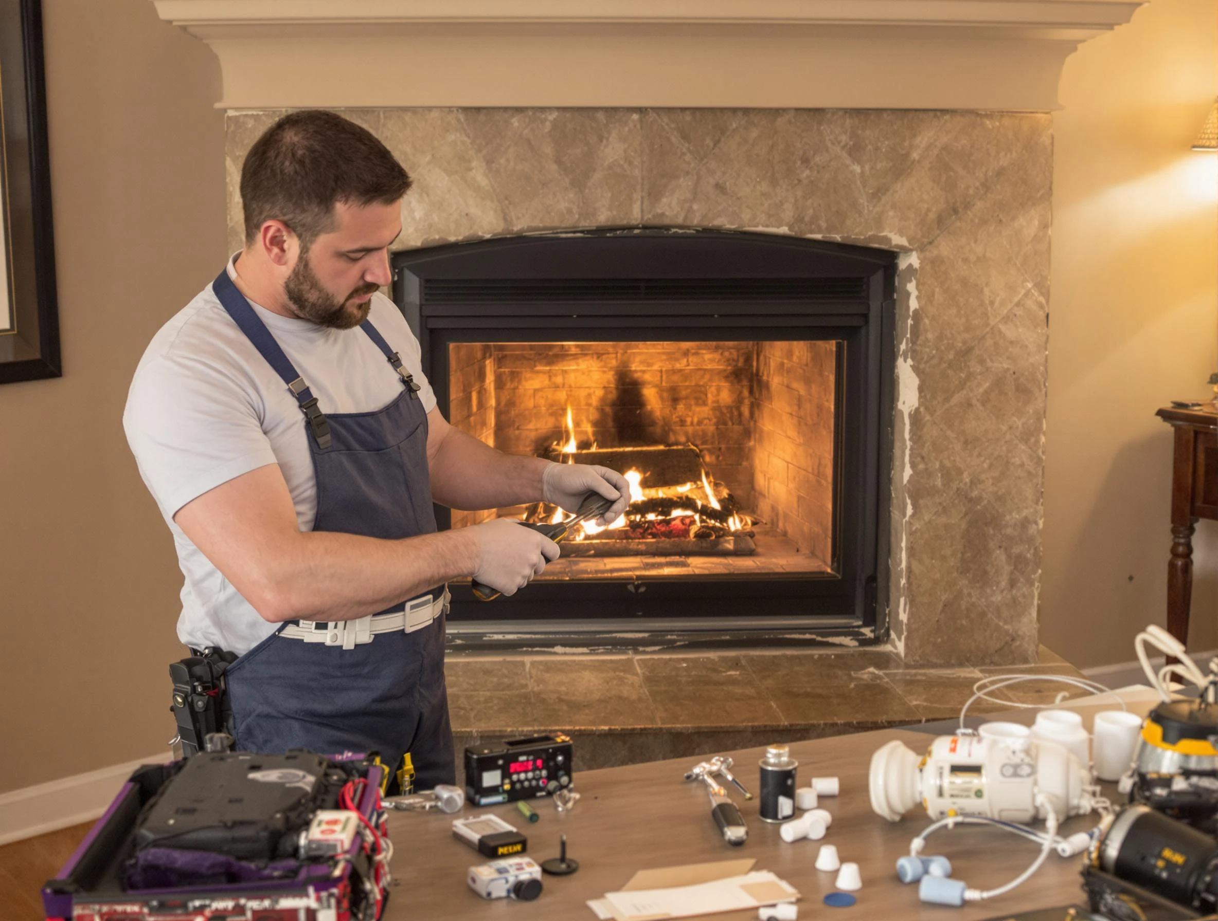 Fireplace Repair in Marshfield