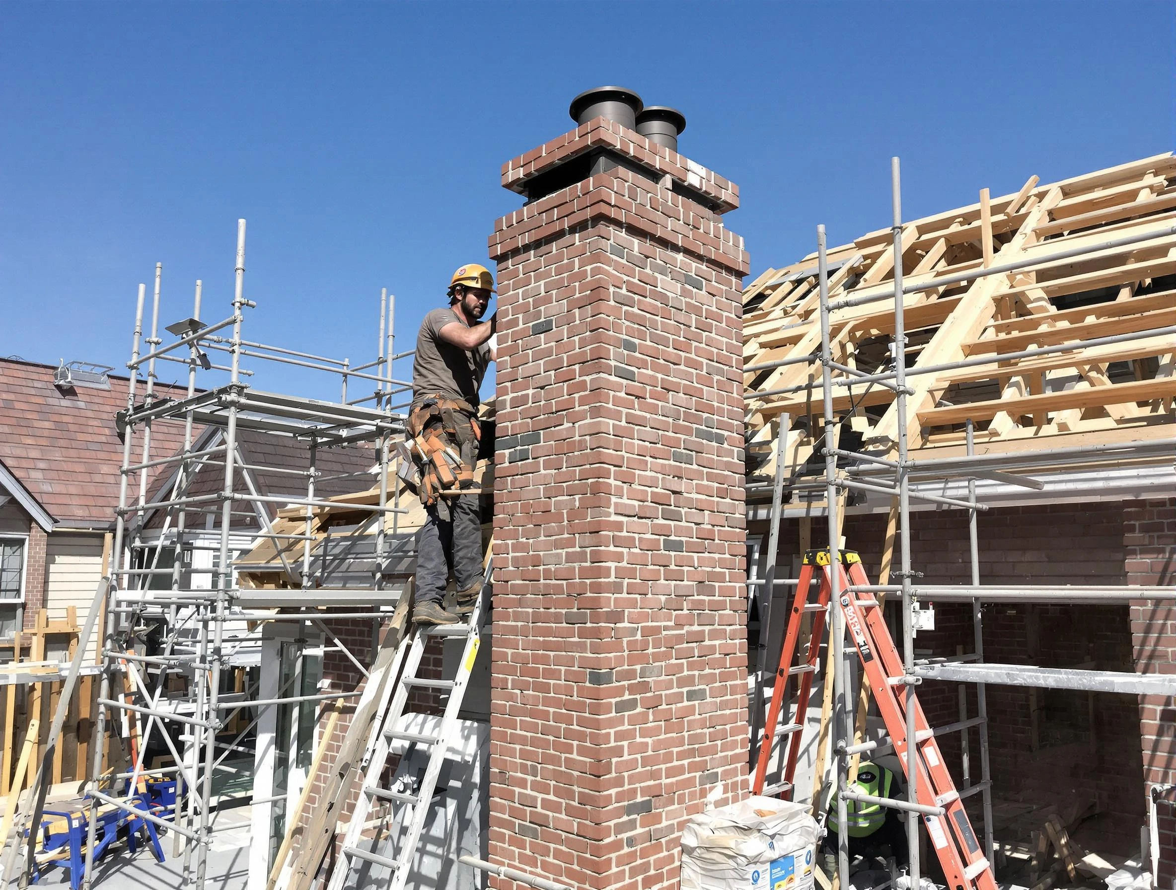 New chimney installation completed by Marshfield Chimney Sweep in Marshfield, MA