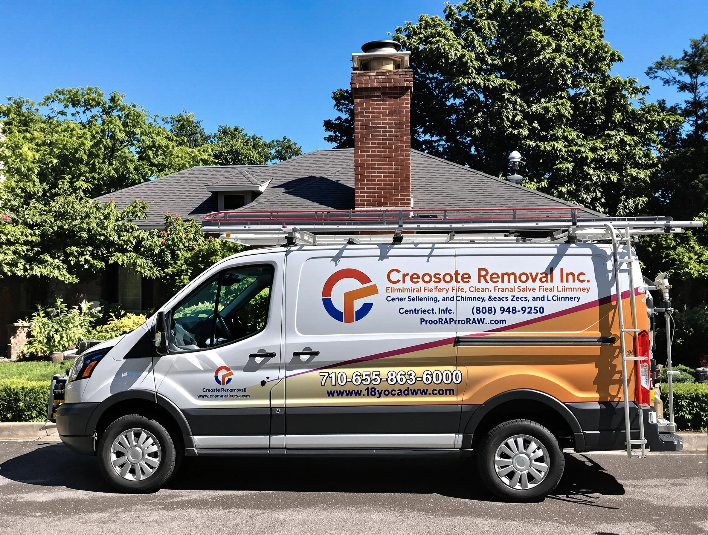 Marshfield Chimney Sweep technician removing creosote safely in Marshfield, MA